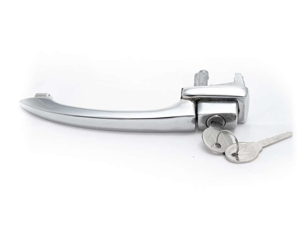MANIJA PUERTA EXTERIOR VW FUSCA ../77 BOTON C/LLAVE