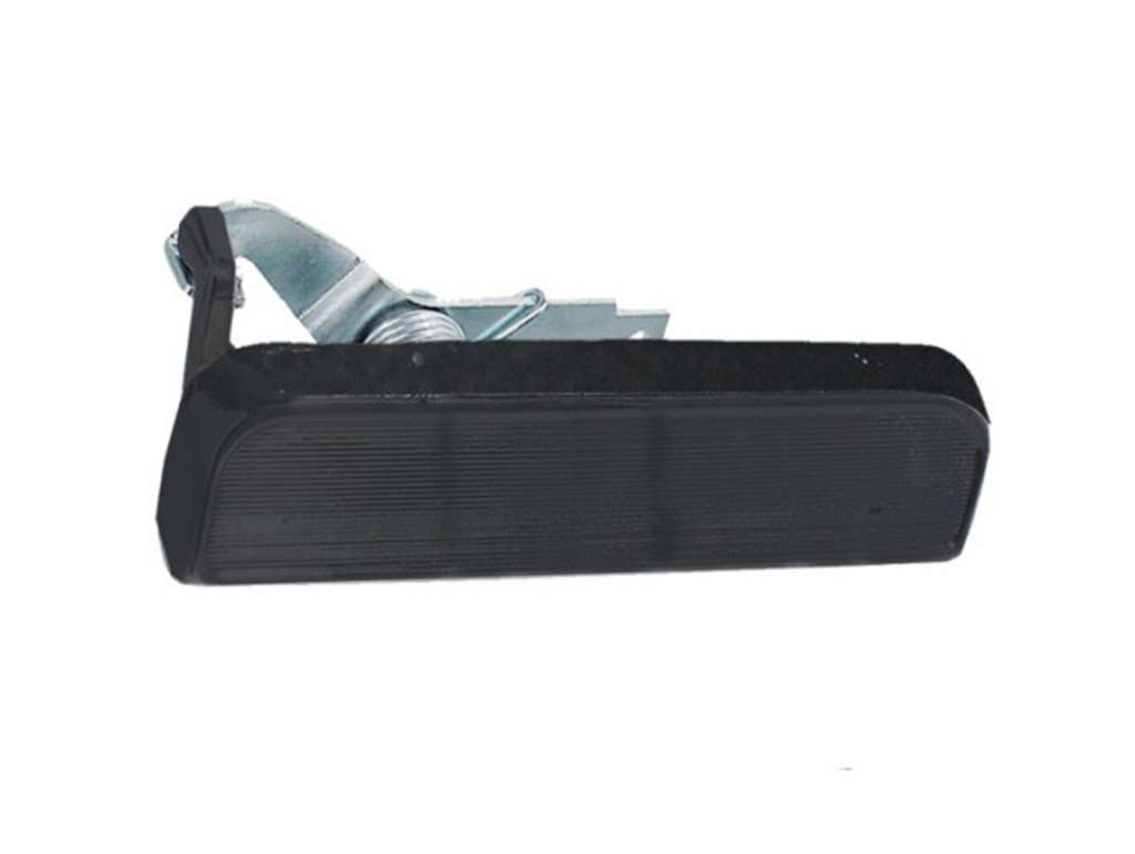 Manija de puerta exterior izquierda negra