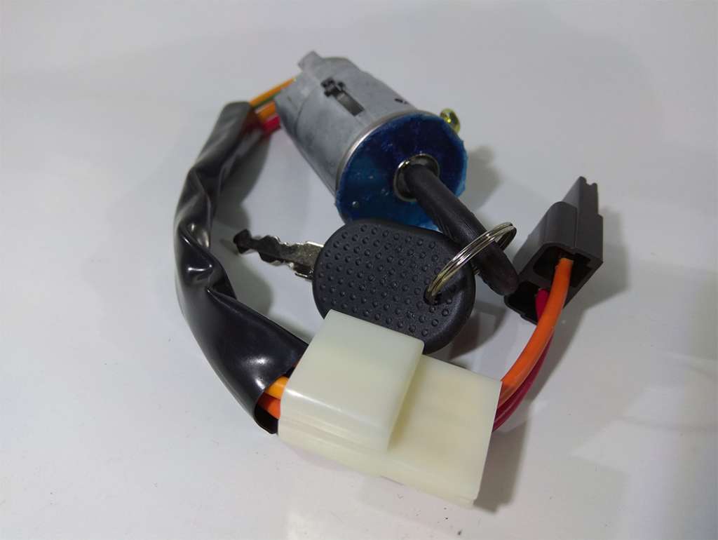 Cilindro de arranque Peugeot 306 con 2 fichas, corto