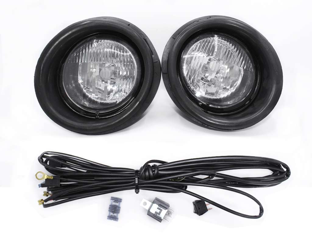 Faro auxiliar delantero derecho rojo Renault Clio/Kangoo
