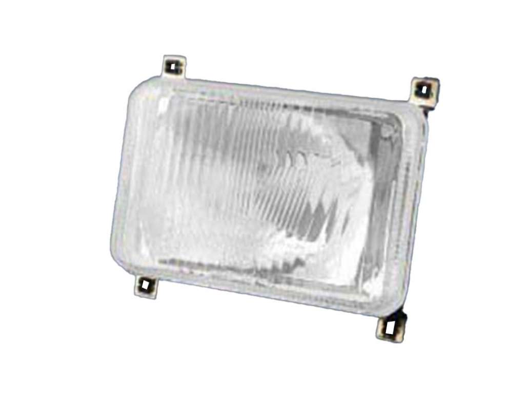 Faro delantero rectangular