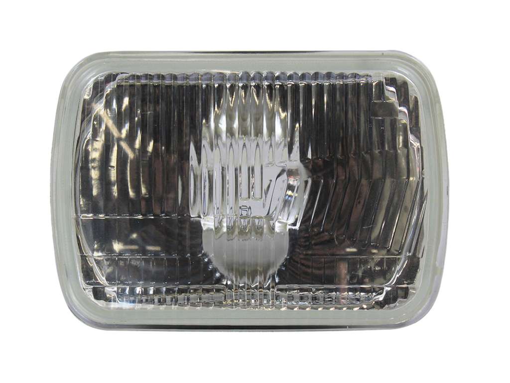Semi-óptica delantera universal rectangular