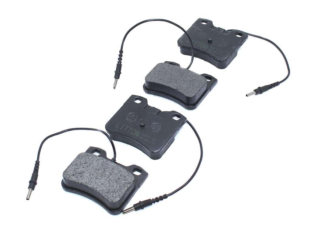 Juego de pastillas de freno delanteras con sensor eléctrico