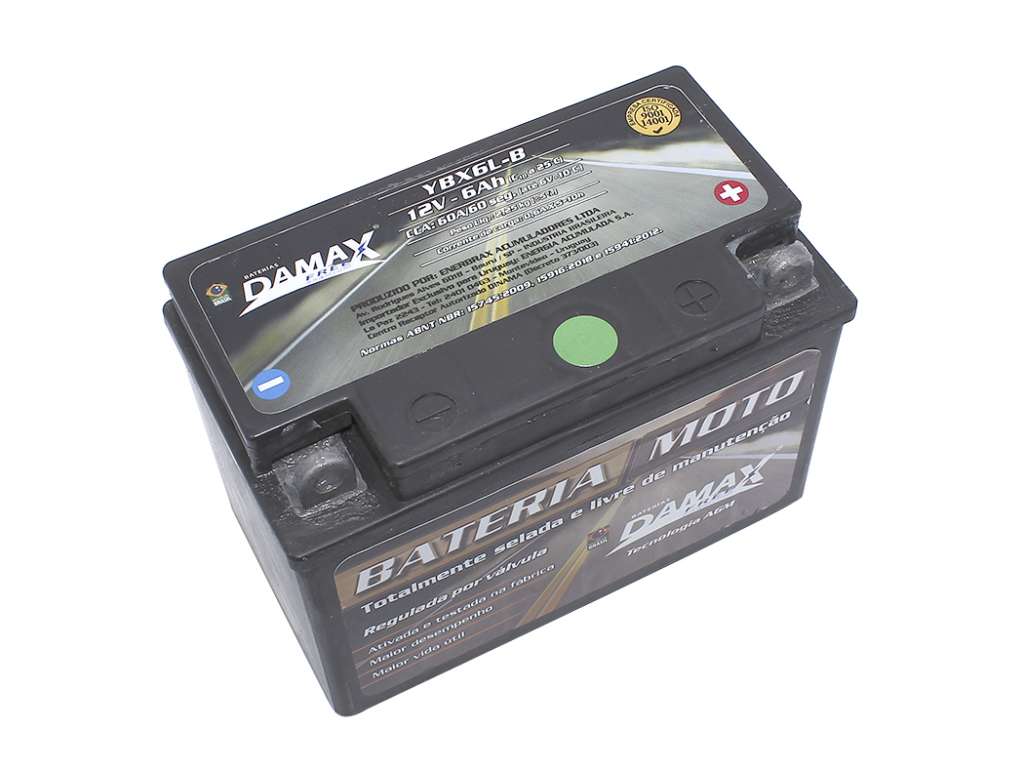 BATERIA MAX 12N6-3B BACCIO CLASSIC MOTO