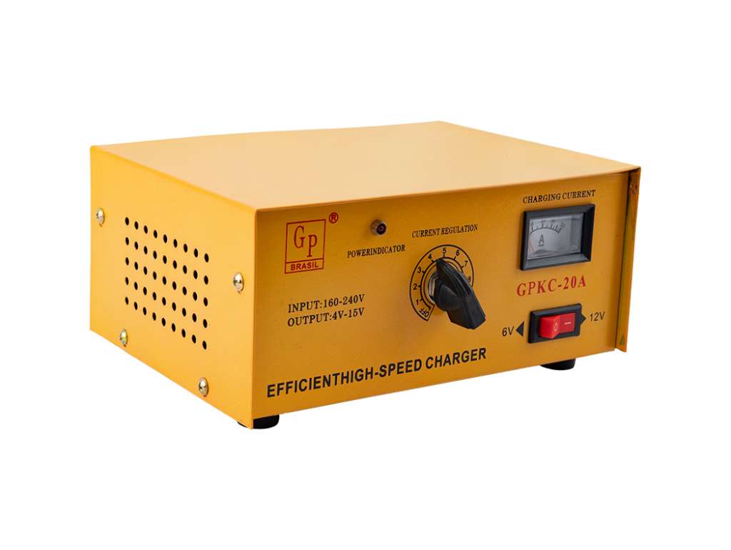 Cargador de Batería 6/12V 20A Lento
