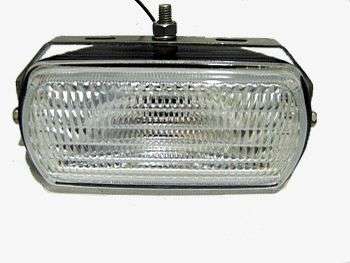 Faro auxiliar rectangular rayado universal
