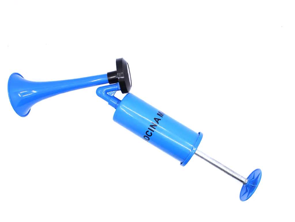 Bocina universal manual con inflador