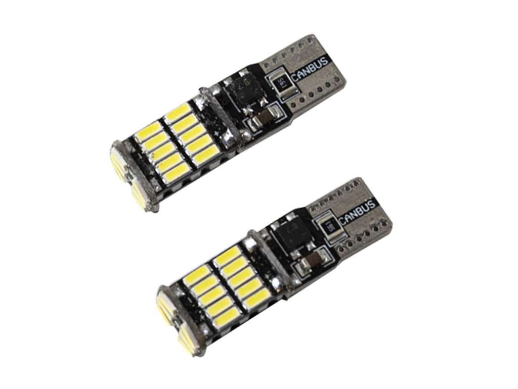 LAMPARA LED 12V. C-IMPRESO CANBUS 9 LED JGO.