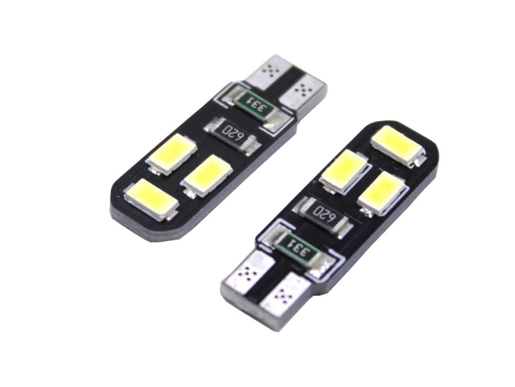 Lámpara LED T10 12V 5W Blanca Canbus