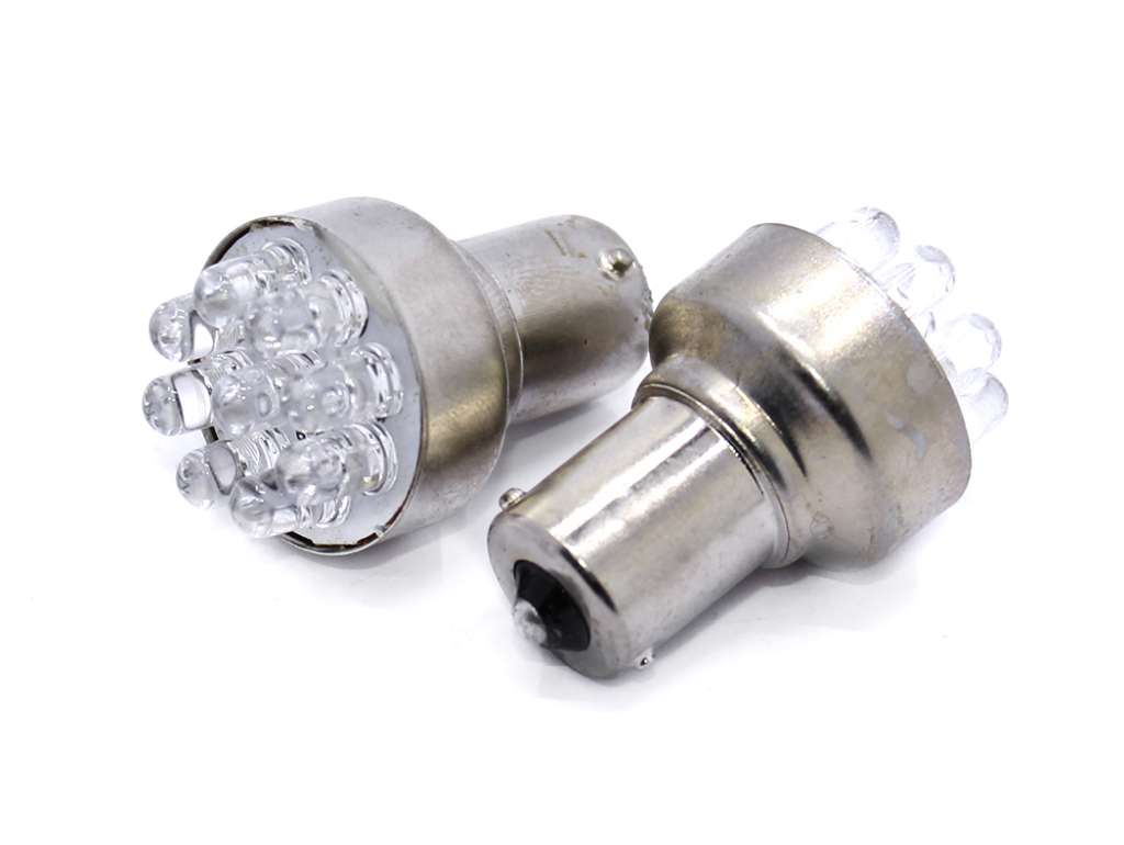LAMPARA JGO. 12V. 21W. 1P BLANCA LED