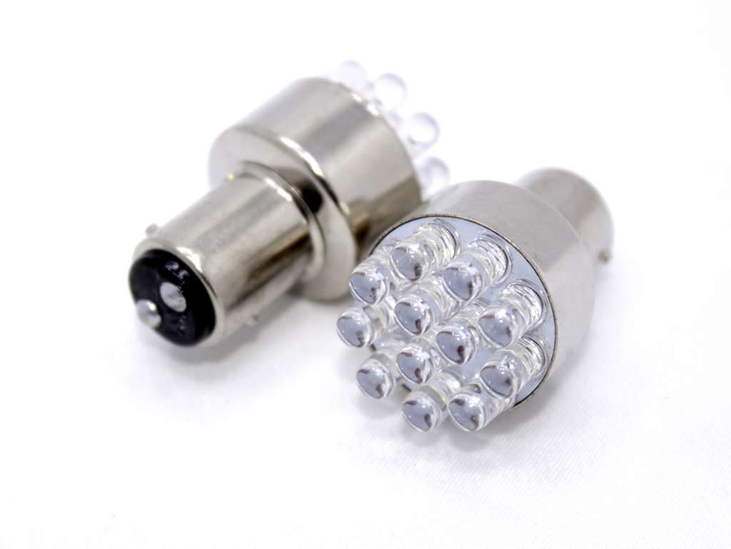 LAMPARA LED 24V. 2P. 21/5W. BLAN. JGO.