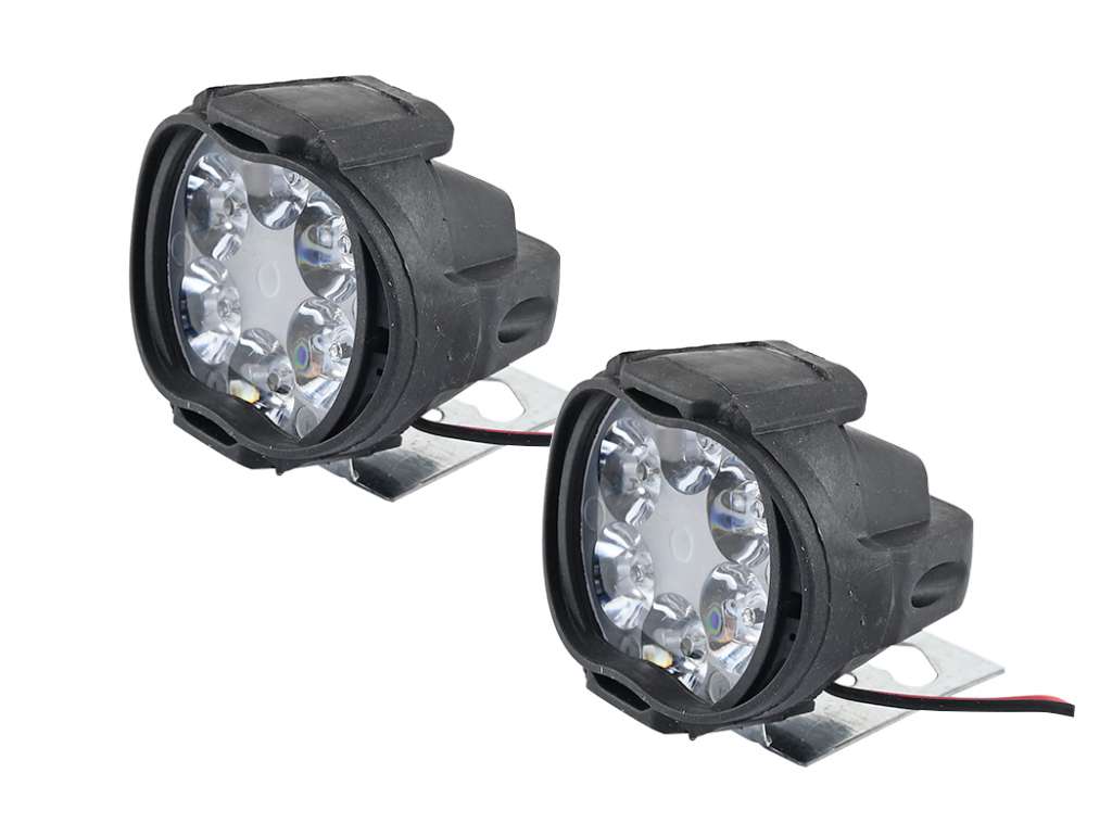 FARO CAMINERO UNIV. RED. 6LED 12V. MOTO C/U