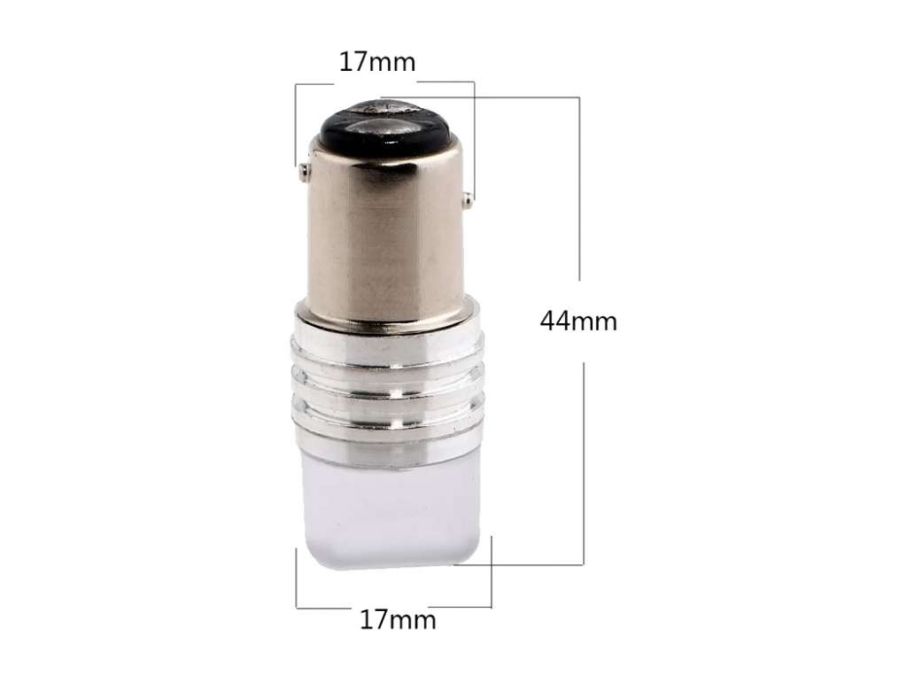 LAMPARA JGO. 12V. 21/5W. 2P P/DESPAREJA DESTELLANTE BLANCA LED