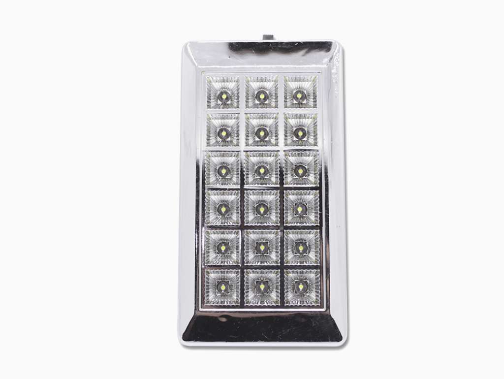 PLAFON UNIV. RECT. 18LED 12V.