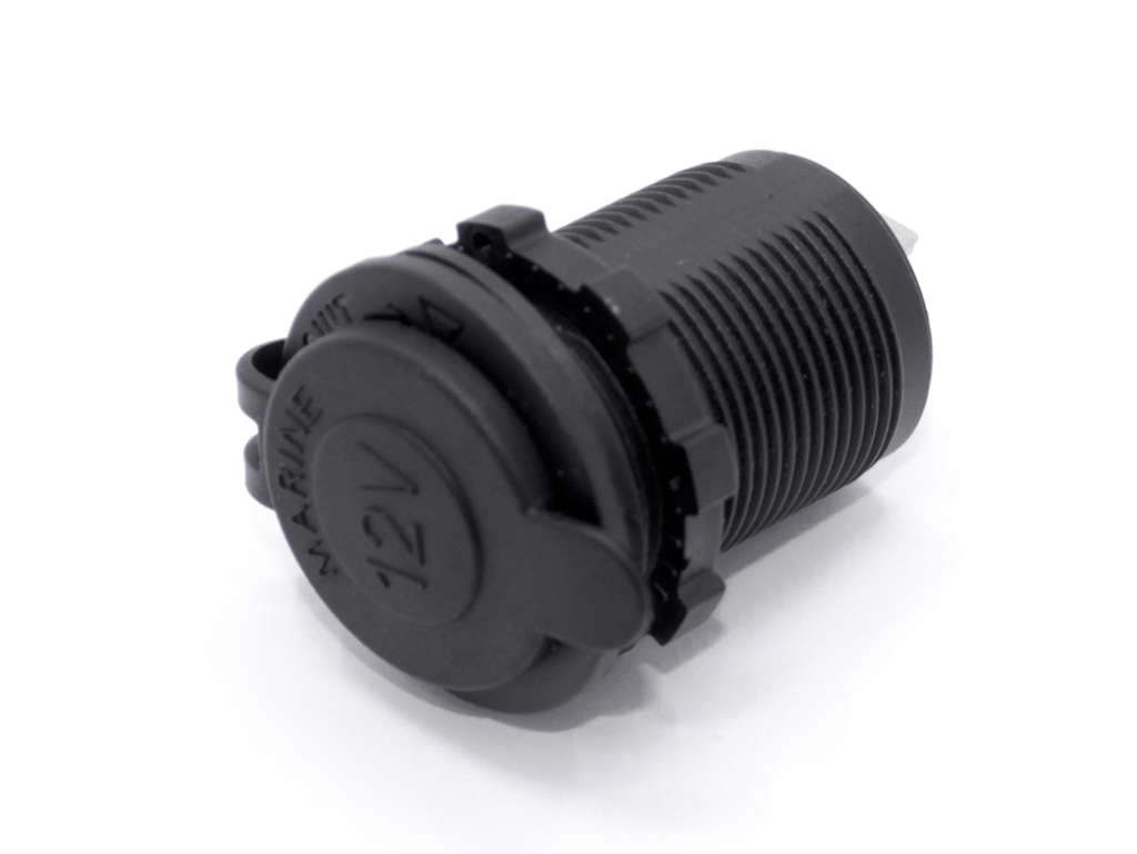 Toma de corriente universal hembra 12V con tapa
