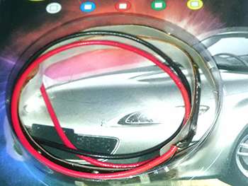 Tira de luces LED universal 40cm 18 LEDs blanca