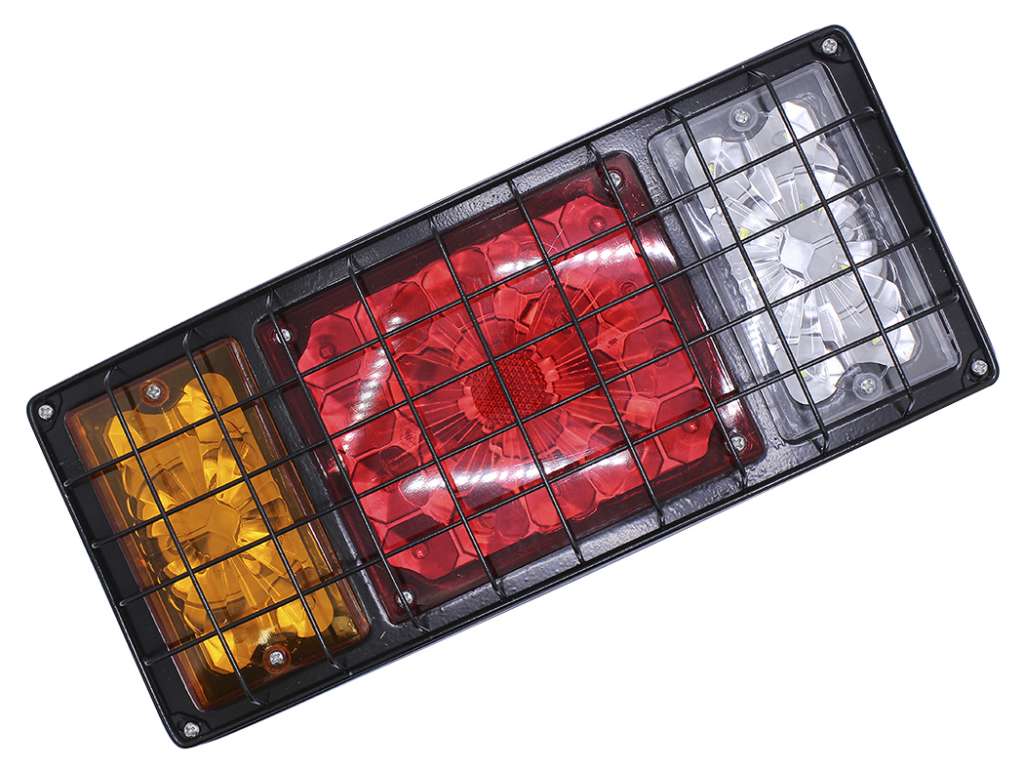 Faro trasero universal 12V 36 LED con rejilla