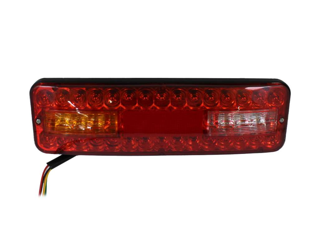 Faro trasero universal rectangular 12V LED 299x89mm