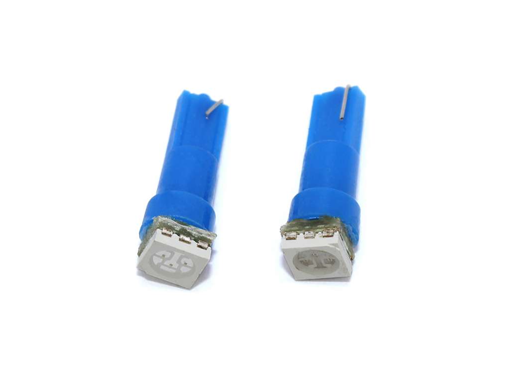 LAMPARA LED 12V 1.5W AZUL JGO