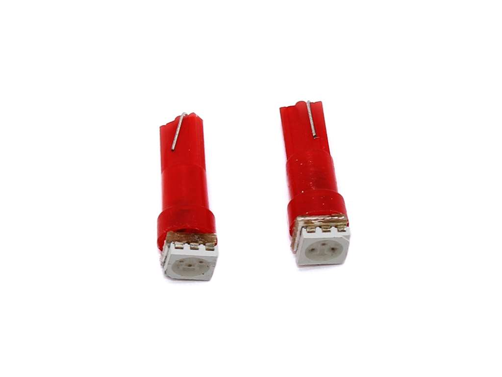 Juego de lámparas LED 12 voltios 1.5 watts rojas