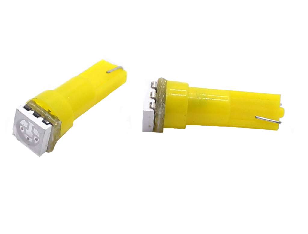 LAMPARA LED 12V 1.5W AMBAR JGO