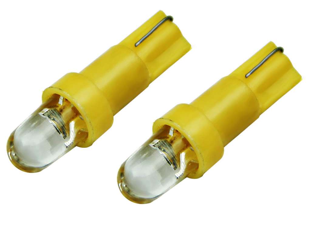 LAMPARA LED 12V 1,5 W C-I AMBAR JGO.