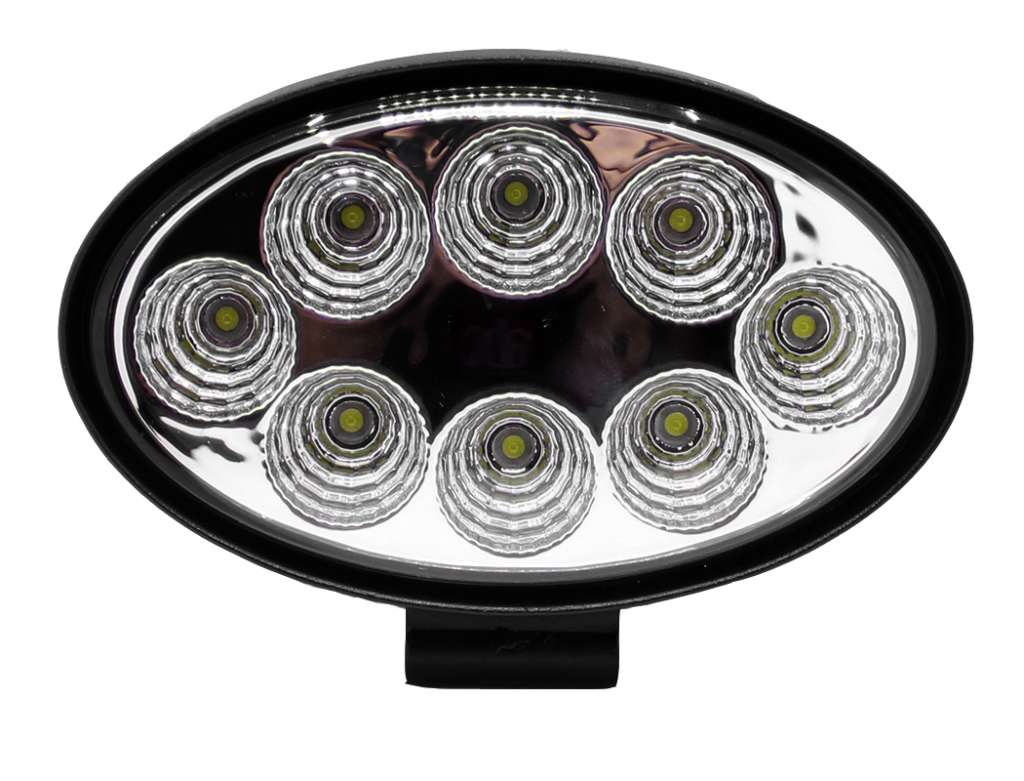 Faro auxiliar LED redondo 8 elementos 140mm 12/24V