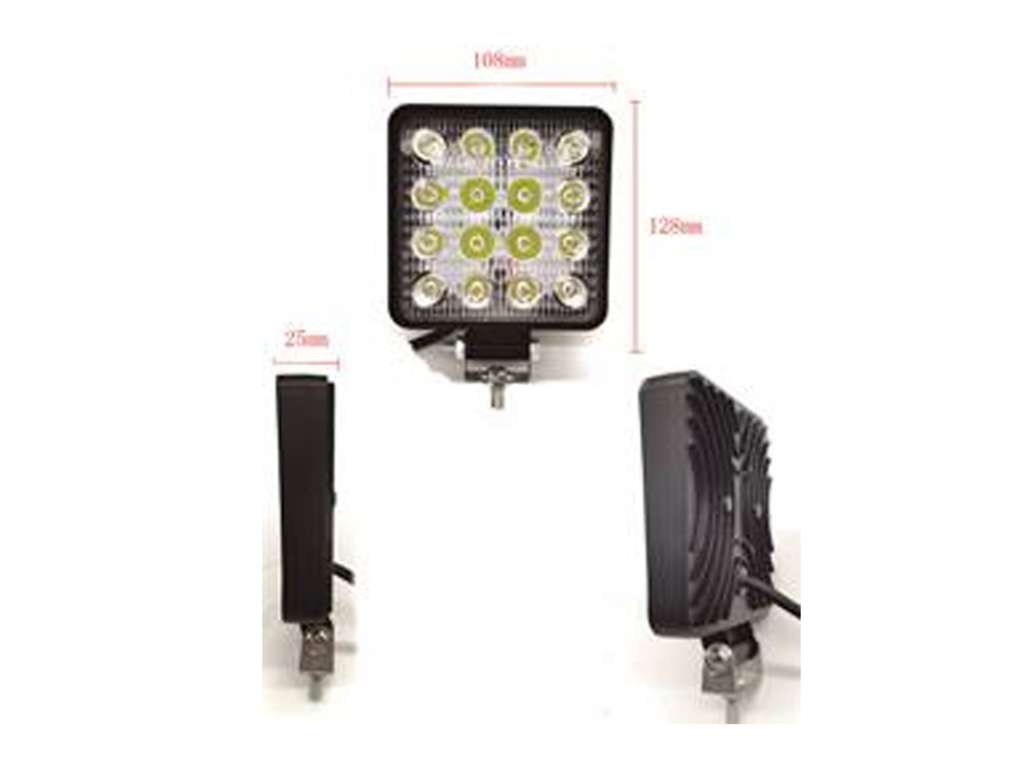 FARO CAMINERO UNIV. RECT. 16LED 48W 110