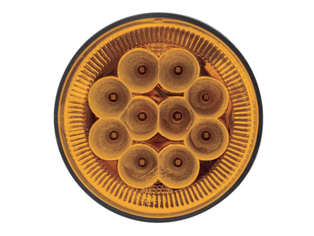 FARO TRASERO UNIV. RANDOM LED AMBAR 12V/24V
