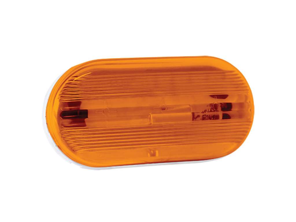 Faro lateral universal ovalado ámbar