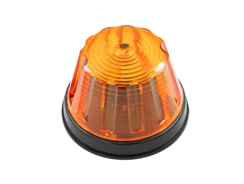 Faro universal de un polo ámbar