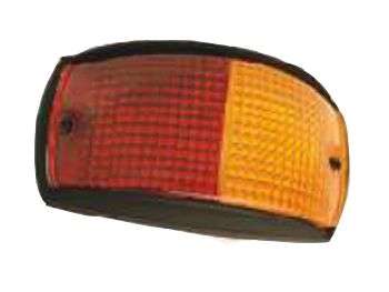 Faro trasero para embutir bicolor