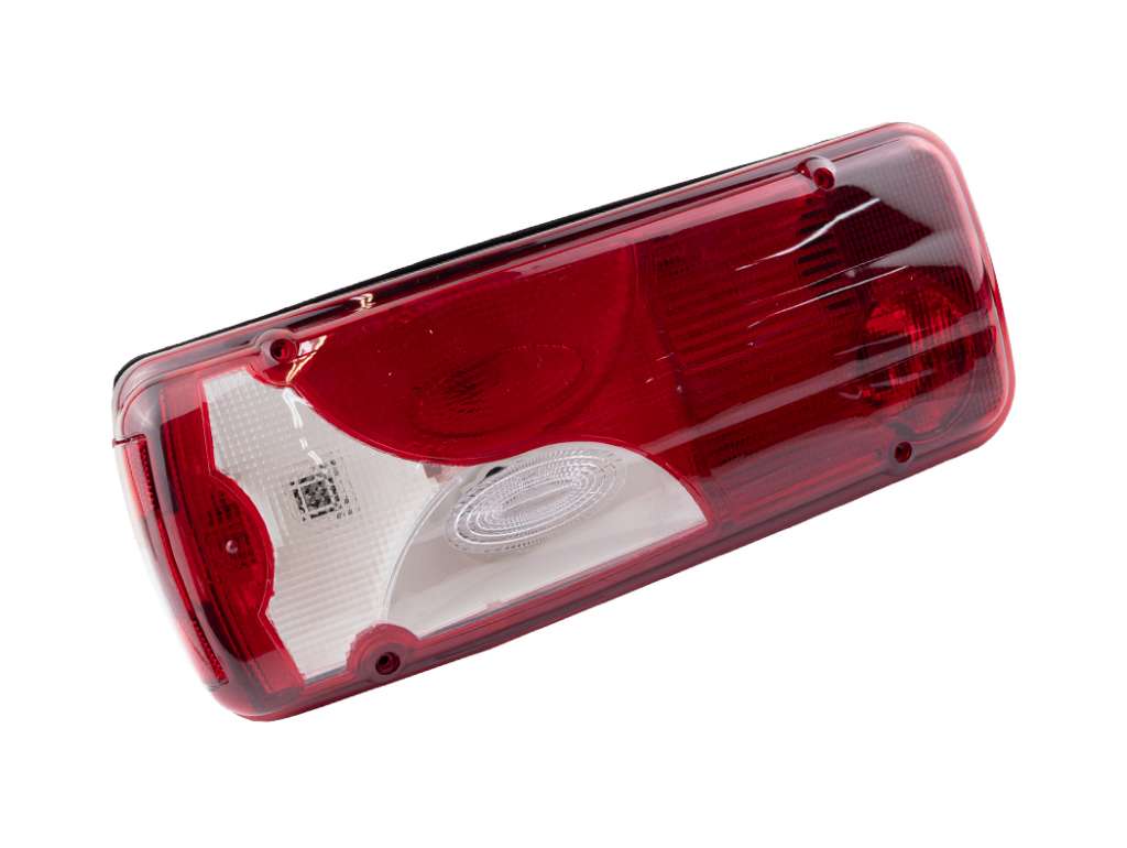 Faro trasero Scania Serie 5 con ficha y luz de matrícula izquierdo