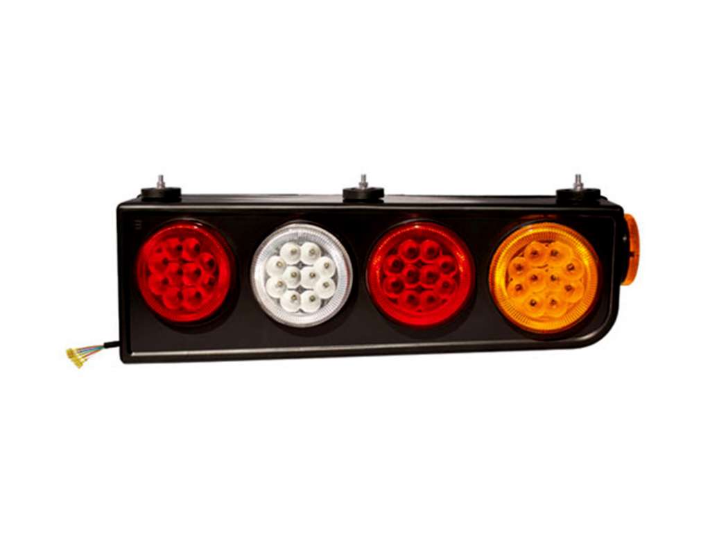 Faro trasero universal módulo LED derecho 12/24V