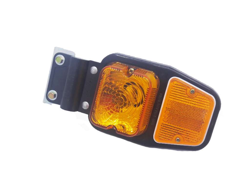 Faro lateral universal con ojo de gato ámbar