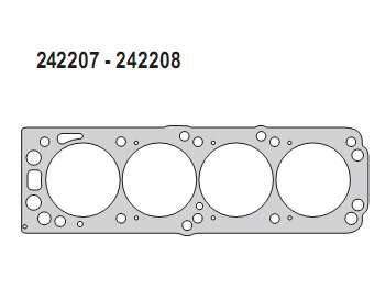 JUNTA TAPA CILINDRO GM CORSA 1.8 PALIO/STRADA