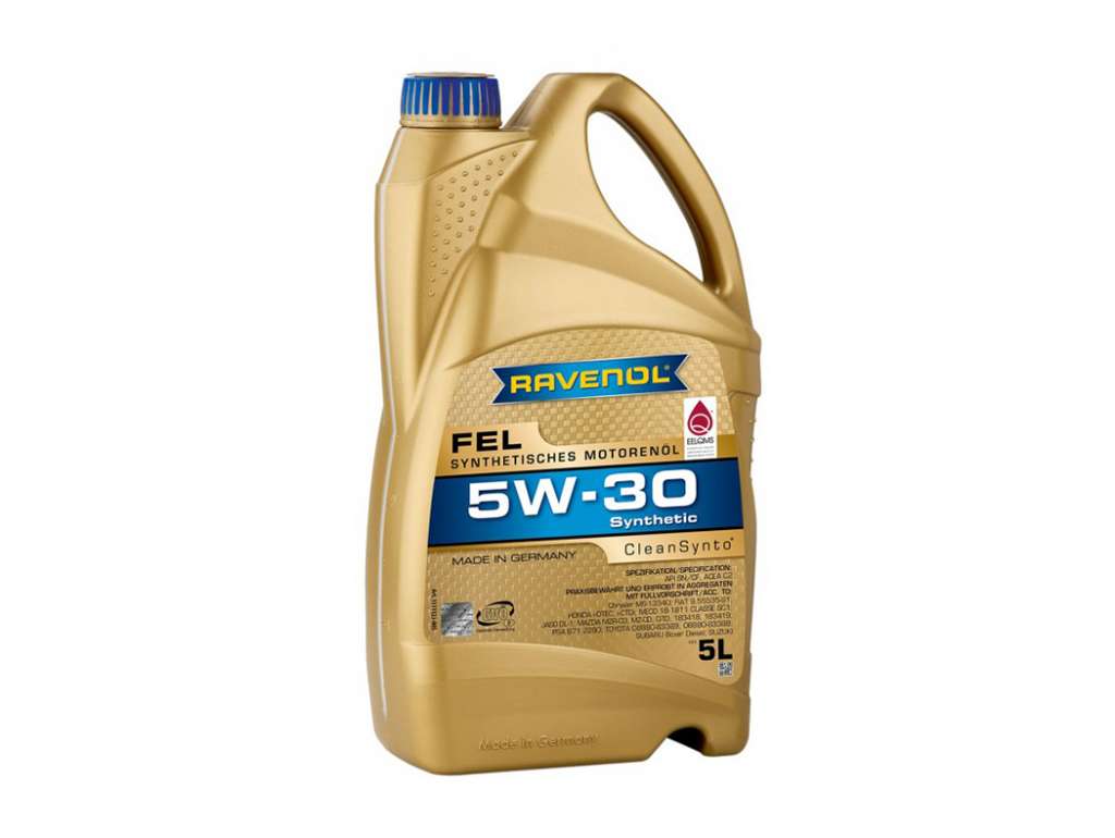 Aceite de motor sintético Ravenol 5W30 5L