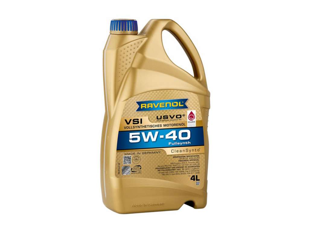 Aceite de motor sintético RAVENOL 5W40 VSI