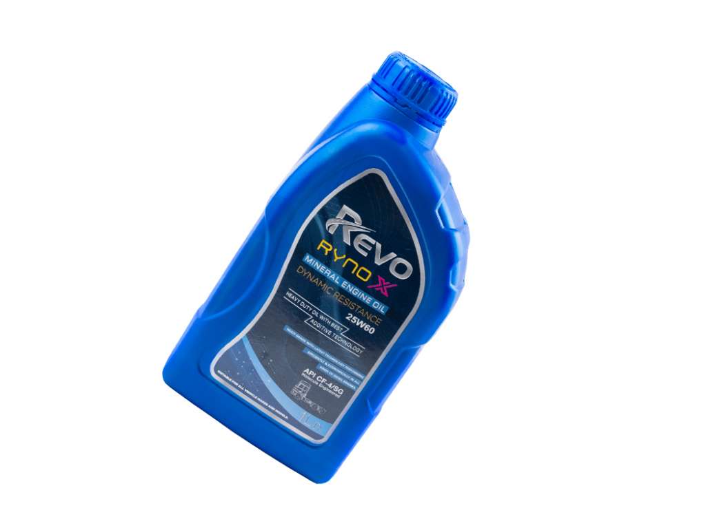 Aceite de motor mineral multigrado Revo Ryno X 25W-60