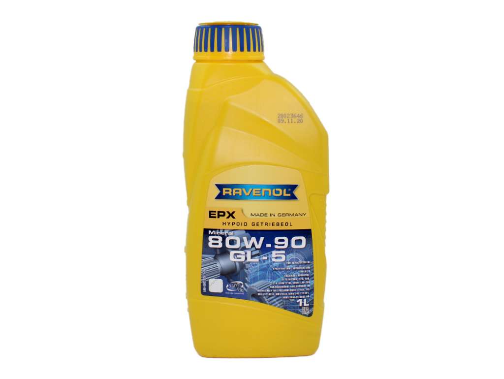 Lubricante de transmisión Ravenol 80W90 GL5 mineral 1 litro